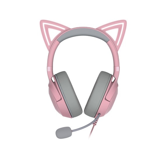 Razer Kraken Kitty 猫耳ヘッドフォン+スタンドヘッドホンスタンド 