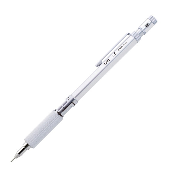 高機能製図用シャープペン [0.5mm] MS01 シルバー MS01-SP5-SV 