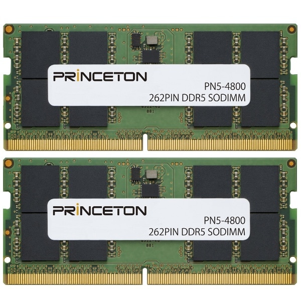 増設メモリ ノートPC用 DDR5-4800 SODIMM PN5-4800-8GX2 [SO-DIMM DDR5