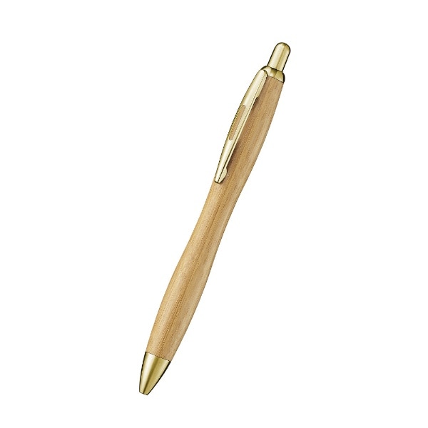 油性ボールペン [0.7mm] AZONX(アゾン) 竹ごこち AX-6611(ベージュ ...