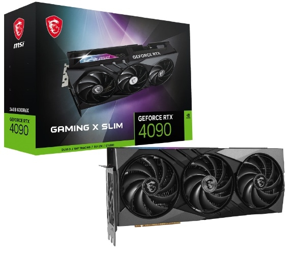 グラフィックボード GeForce RTX 4090 GAMING X SLIM 24G [GeForce RTX