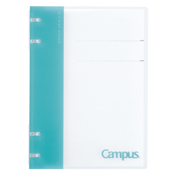 Campus(キャンパス) ノートのように使えるバインダー(2X2リング) A5(20穴) ル-NP134LB ライトブルー(ブルー):  ビックカメラ｜JRE MALL