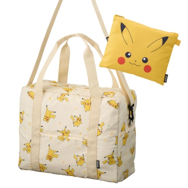 Pokemon（ポケモン）ポーチにしまえるキャリーオンバッグ ピカチュウ POKEMON-CARRYONBAG(イエロー): ビックカメラ｜JRE  MALL