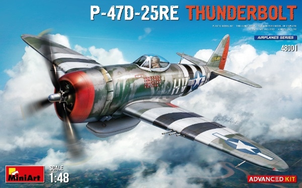 1/35 P-47D-25REサンダーボルト アドバンスドキット(MA48001