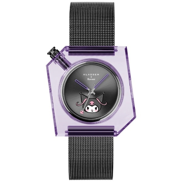 KLASSE14 x SANRIO KUROMI K14 PURPLE MESH 40MM [正規品] KLASSE14