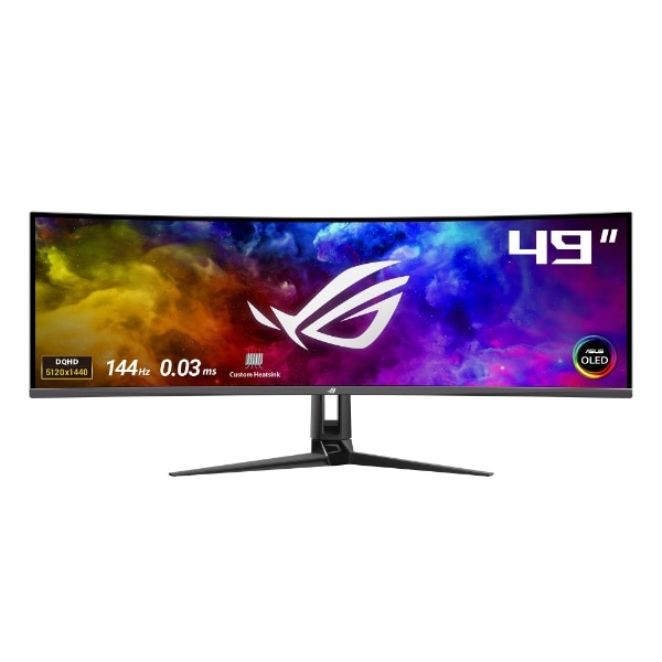 USB-C接続 ゲーミングモニター ROG Swift OLED PG49WCD [49型 /Dual