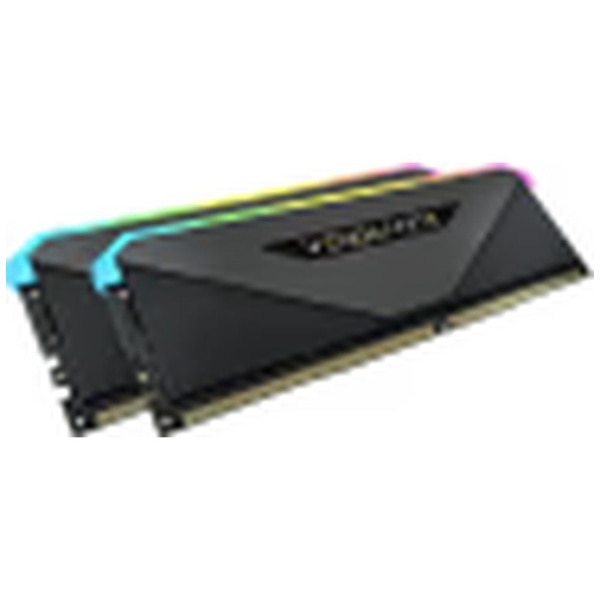 DDR4 3600MHz 32GB(16GBx2) UDIMM 16-20-20-38 VENGEANCE RGB RT Black