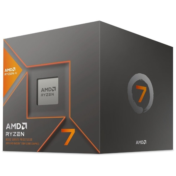 CPU〕AMD Ryzen 7 8700G BOX With Wraith Spire Cooler （Zen4） 100