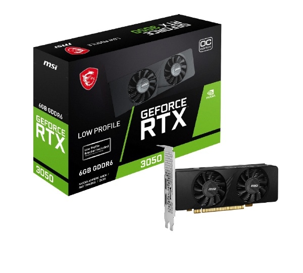 グラフィックボード GeForce RTX 3050 LP 6G OC [GeForce RTXシリーズ ...