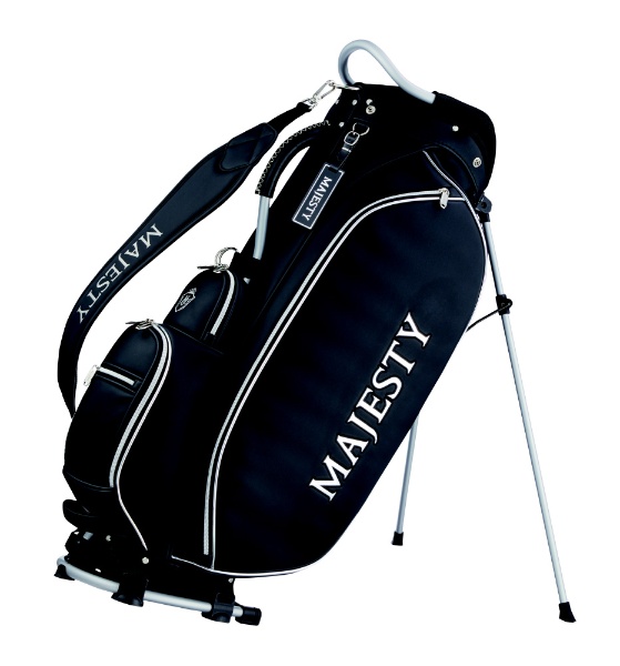 キャディバッグ MAJESTY ULTRA SMOOTH BLACK STAND CADDY BAG(CB3401