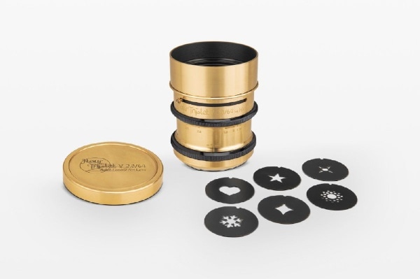 店舗のみ販売】レンズ Nour triplet V Bokeh control art lens Brass