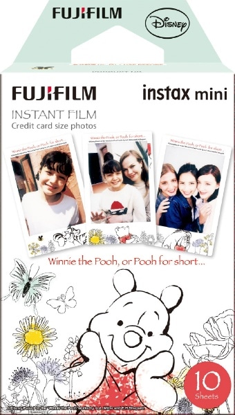 チェキ インスタントフィルム カラー instax mini くまのプーさん [10枚 /1パック](ホワイト): ビックカメラ｜JRE MALL