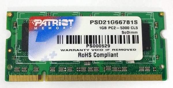 ݃@DDR2 SO-DIMM 1GB PSD21G66781S [SO-DIMM DDR2 /1GB /1]