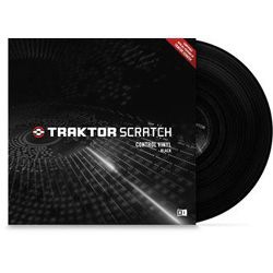 TRAKTOR Scratch Pro Control Vinyl MK2 Black
