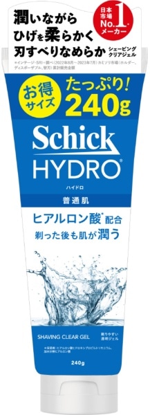 Schick(シック) ハイドロ シェービングジェル(240g)〔シェービングジェル・フォーム〕(ﾊｲﾄﾞﾛｼｪｰﾋﾞﾝｸﾞｼﾞｪﾙ240):  ビックカメラ｜JRE MALL