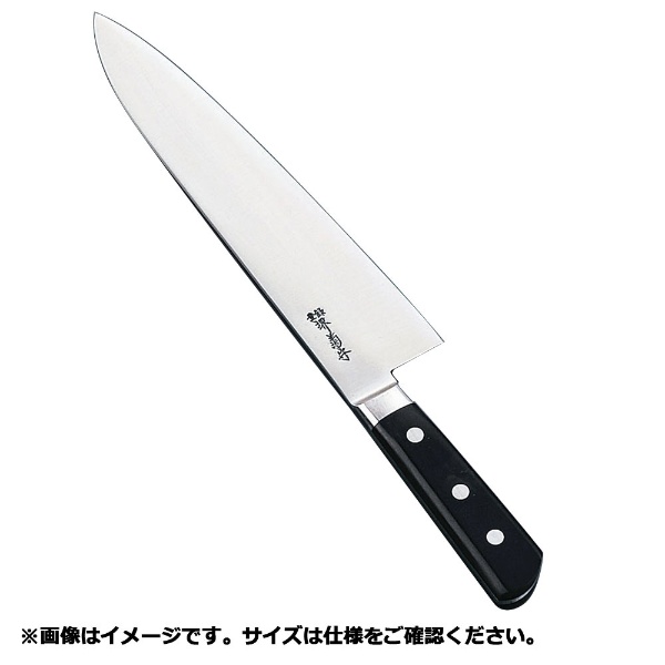 堺 菊守 日本鋼 筋引(口金付) 24cm ＜AKK5501＞[AKK5501](ブラック