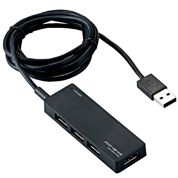U2H-AN4S USB-Anu (Windows11Ή/Mac) ubN [oXZtp[ /4|[g /USB2.0Ή]