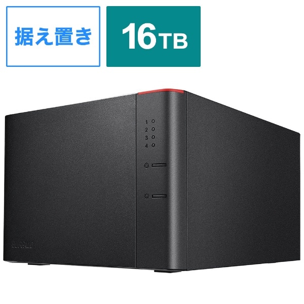 HD-QHA12U3/R5 外付けHDD USB-A接続 法人向け RAID 5対応 ブラック