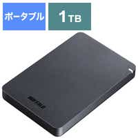 外付けHDD USB-A接続 (Chrome/Mac/Windows11対応) ブラック HD-PCFS1