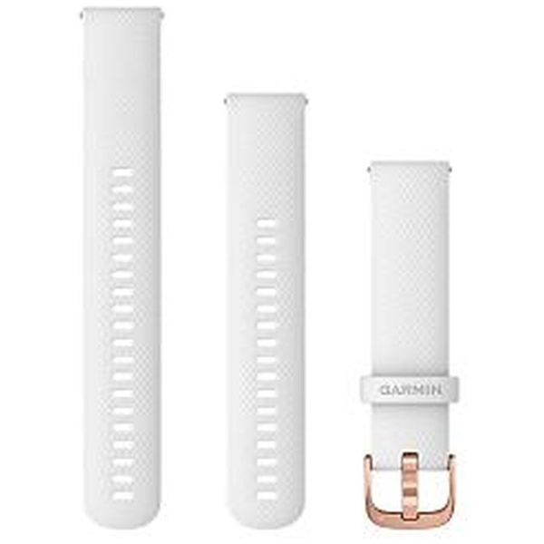 Quick Release oh 20mm White Silicone / Rose Gold 010-12924-50[101292450]