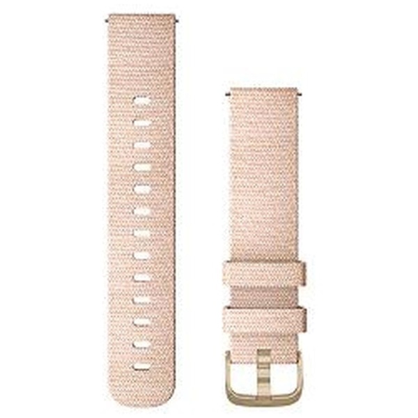 Quick Release oh 20mm 010-12924-52 Blush Pink Woven Nylon/Light Gold[101292452]