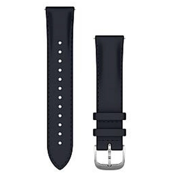 Quick Release oh 20mm Navy Italian Leather / Silver 010-12924-60[101292460]