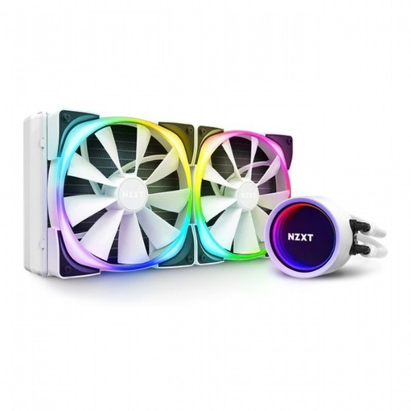 水冷CPUクーラー Kraken X53 RGB ホワイト RL-KRX53-RW(ホワイト