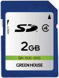 SD/SDHC[J[h Class4Ή 2G GH-SDC-D2G [Class4 /2GB]