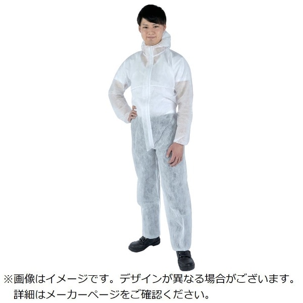 特集の通販 ＴＲＵＳＣＯ 不織布使い捨て保護服Ｌ（40入）【TPC-L-40