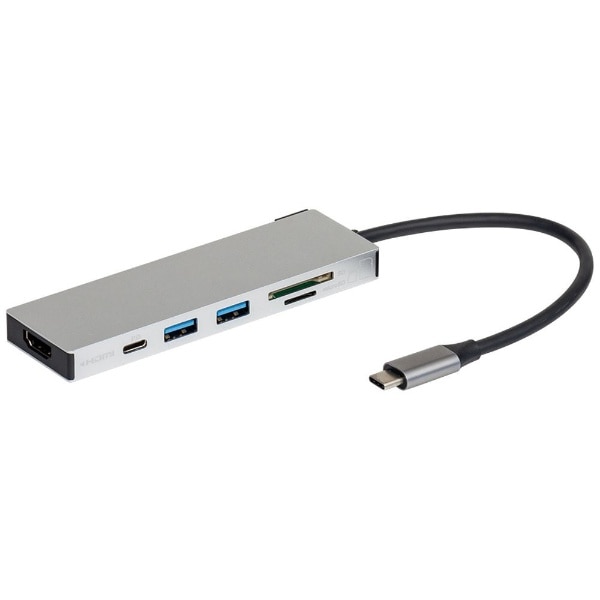 mUSB-C IXX J[hXbg2 / HDMI / USB-A2 / USB-CnUSB PDΉ 100W hbLOXe[V Vo[ UD-C01SSL [USB Power DeliveryΉ]