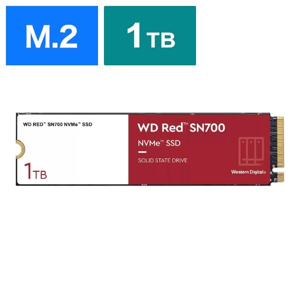 WDS100T1R0C SSD PCI-Expressڑ WD RED SN700(NAS) [1TB /M.2]