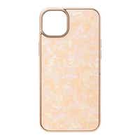 iPhone 14 Plus 6.7C` Glass Shell Case coral pink UNI-CSIP22L-0GSCP