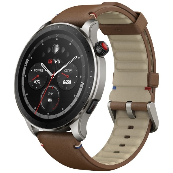 スマートウォッチ Amazfit GTR 4 ヴィンテージブラウンレザー ヴィンテージブラウン GTR4:ビックカメラ通販 | JRE  MALLショッピング | JRE POINTが貯まる・使える