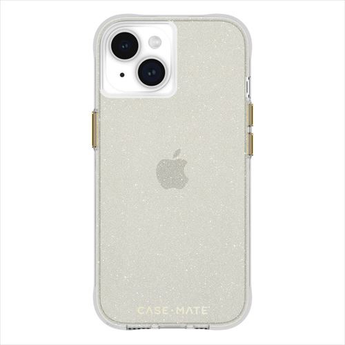 Case-Mate@iPhone 15/14/13Ή@Sheer Crystal - Champagne Gold@VA[NX^@J[F VpS[h Champagne Gold CM051324