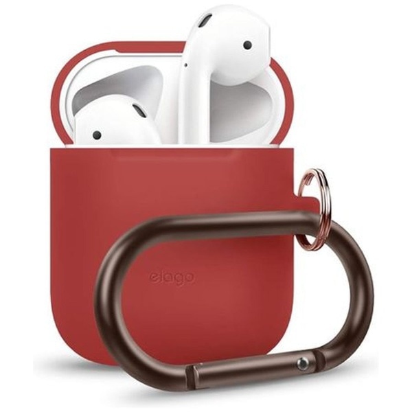 AIRPODS HANG CASE 2019 for AirPods (Red) EL_APDCSSCHD_RD