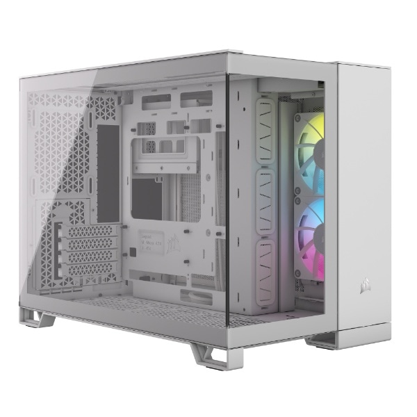 PCケース [Micro ATX /Mini-ITX] iCUE LINK 2500X RGB ホワイト CC-9011268-WW:ビックカメラ通販  | JRE MALLショッピング | JRE POINTが貯まる・使える