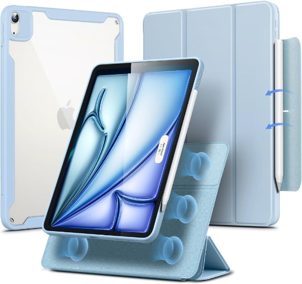 11C`iPad AiriM2jA10.9C` iPad Airi5/4jp Rebound Hybrid 360 cX^hΉ}OlbgJo[ XJCu[