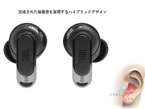 フルワイヤレスイヤホン JBL Tour Pro 2 シャンパンゴールド