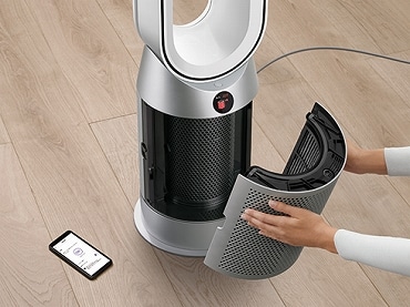 空気清浄ファンヒーター Dyson Purifier Hot + Cool シルバー/ブルー