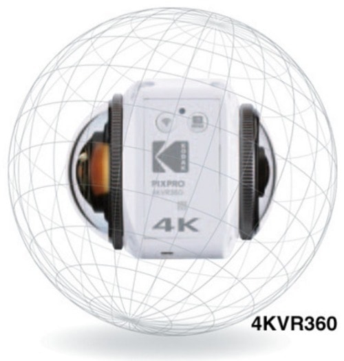 4KVR360 360°カメラ PIXPRO [4K対応 /防水+防塵+耐衝撃][4KVR360
