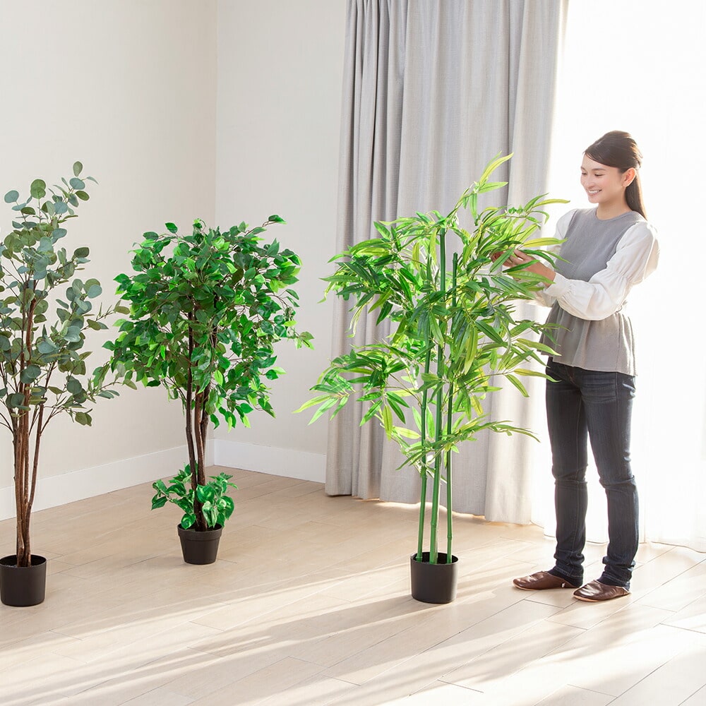 光触媒 人工観葉植物 モンステラ 高さ150cm インテリアグリーン 