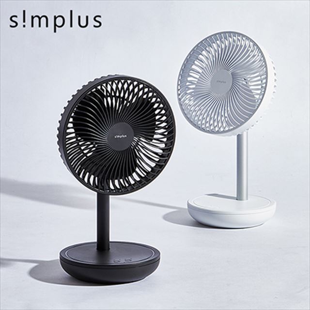 simplus デスクファン 卓上扇風機 静音 小型 コンパクト 持ち運び ミニ ...