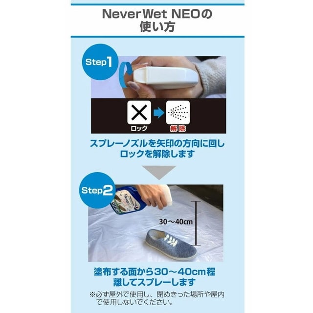 訳あり Never Wet Neo ネバーウェットネオ 超はっ水 防水スプレー 箱破損 リコメン堂 Jre Mall