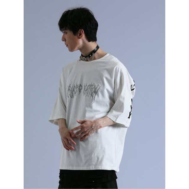 SD×PSYCHONATION 半袖BIGTシャツ+タンク アンサンブル【semantic