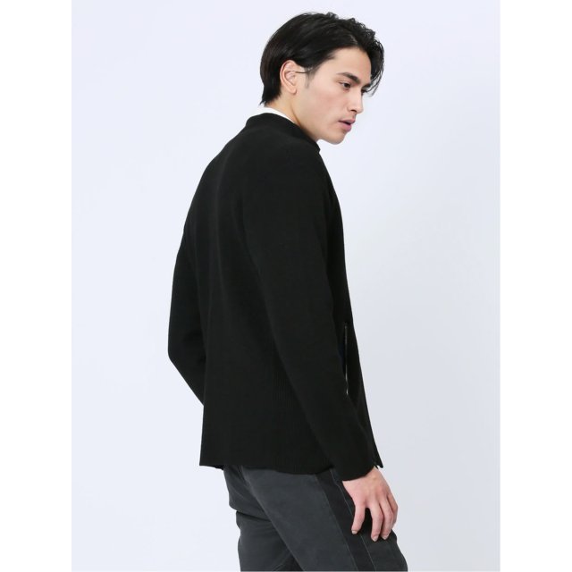 ライダース ニットアウター【renoma HOMME】(XL 05黒): トップページ