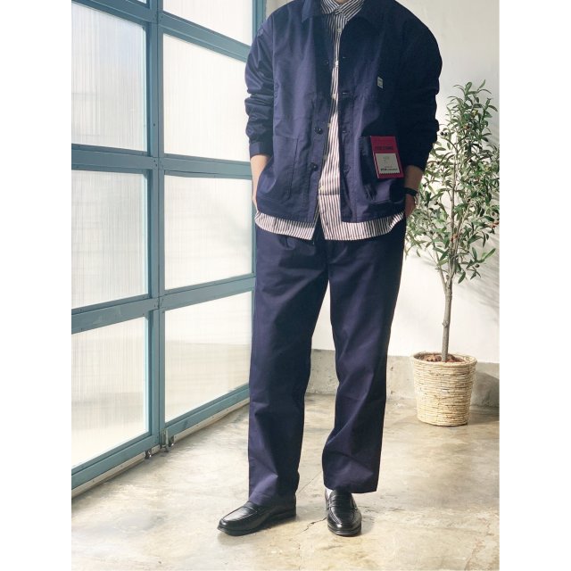 モンケメル/MONT KEMMEL COVERALL TC TWILL【DRAW.M】(S 75紺): トップ