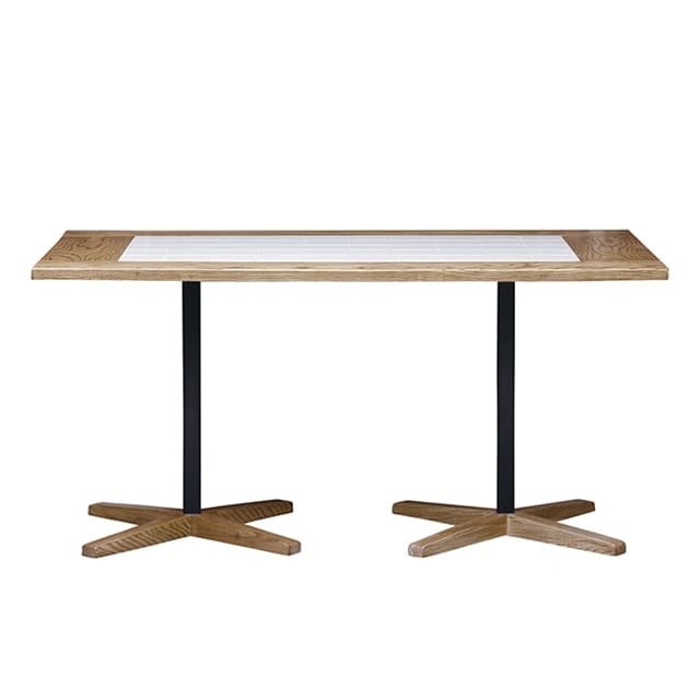 トフィ― ダイニングテーブル（タイル・幅135×高さ70）(タイル天板): B 
