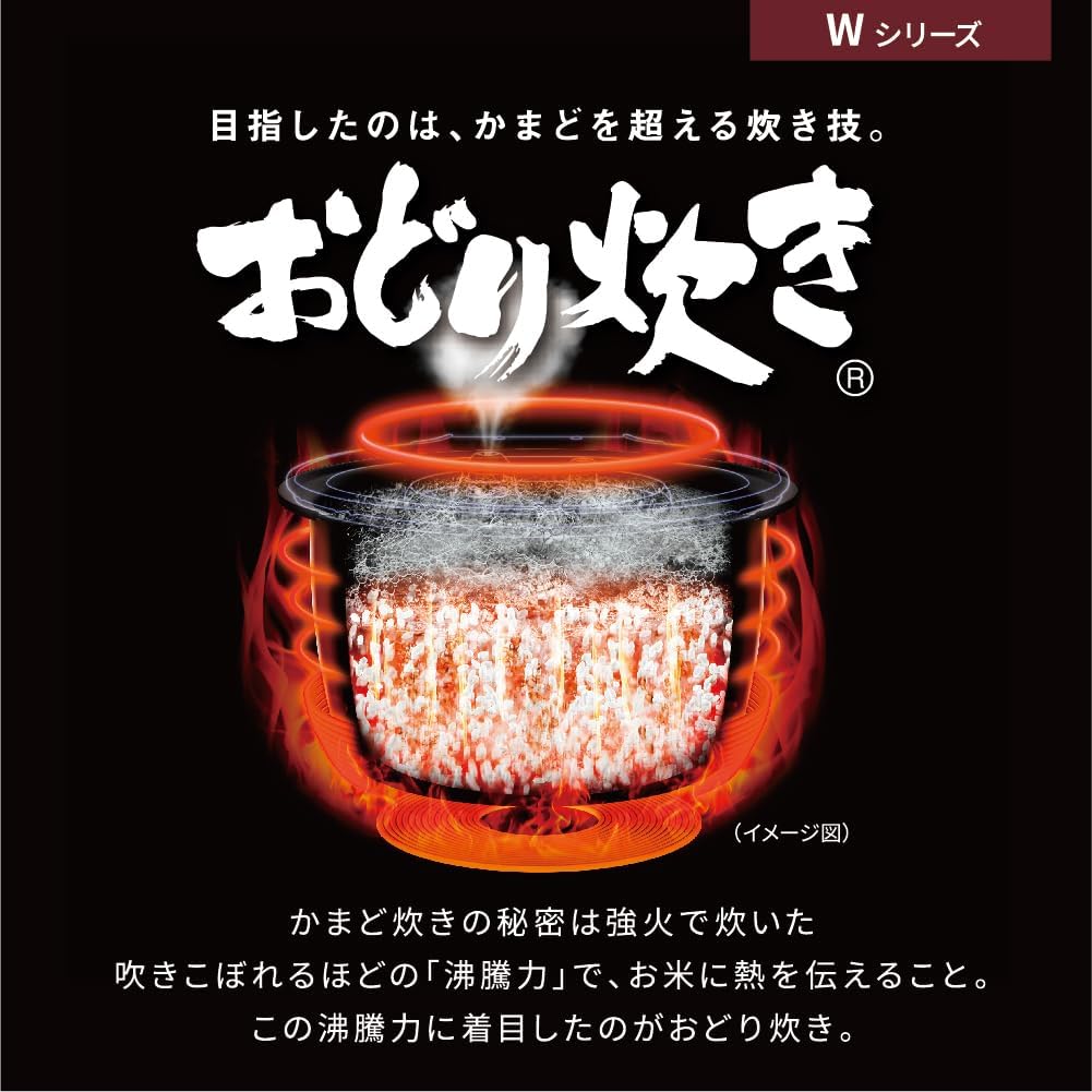 Panasonic 可変圧力IHジャー炊飯器 Wシリーズ おどり炊き 5合炊き SR