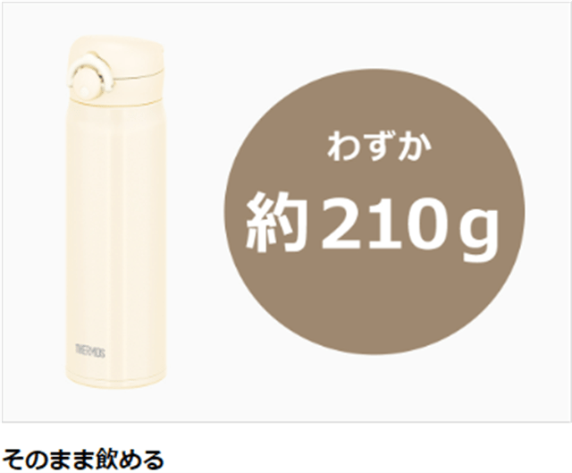 サーモス 真空断熱ケータイマグ500ml JNR-502 MG ミントグリーン: ウービルストア JRE MALL店｜JRE MALL