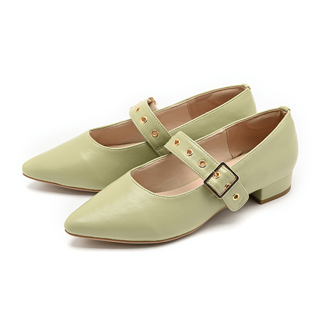 la farfa SHOES（ラ・ファーファ シューズ）アイレットストラップ